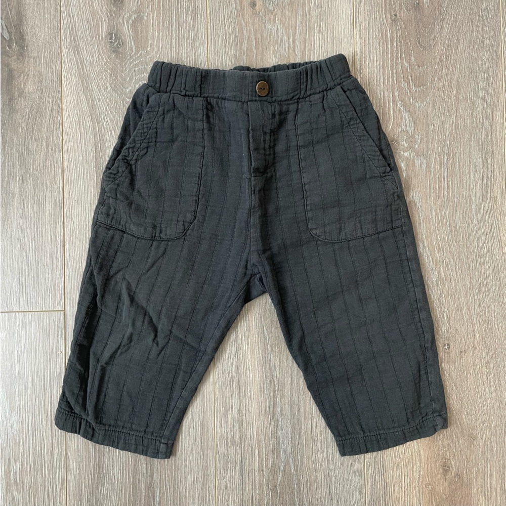 Zara Kids Navy Cotton Trousers, Size 2-3